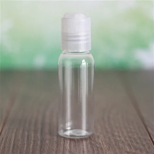1 oz Clear PET Bullet Bottle with 20-410 Neck