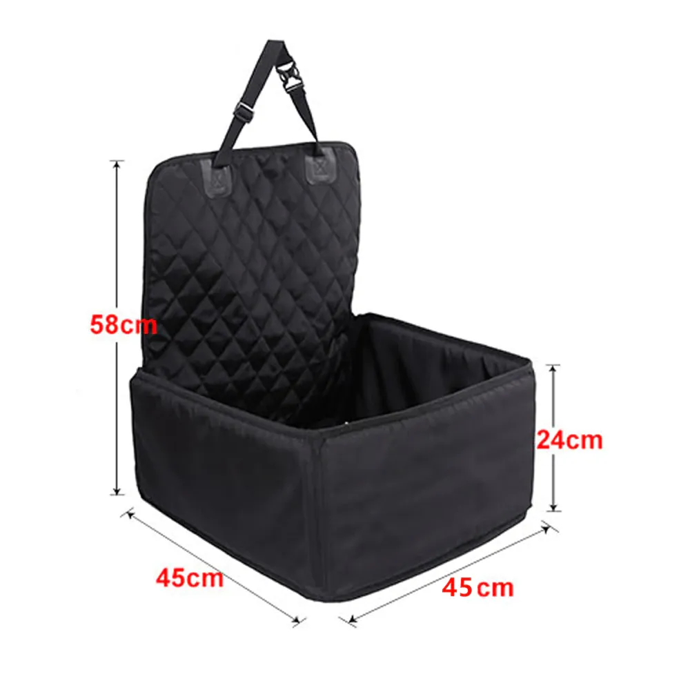 2 in 1 Dog Car Protector Transporter Waterproof Basket
