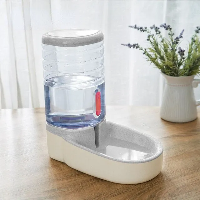3.8L Pet Automatic Feeding Bowls Pet Water Feeder
