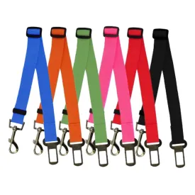 Adjustable Pet Cat Dog Car Safety Seat Belt Harness Vehicle Seatbelt Lead Leash for Dogs 6 Colours Drop Shipping