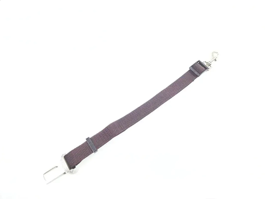 Adjustable Pet Cat Dog Car Seat Belt Pet Seat Vehicle Dog Harness Lead Clip Safety Lever Traction