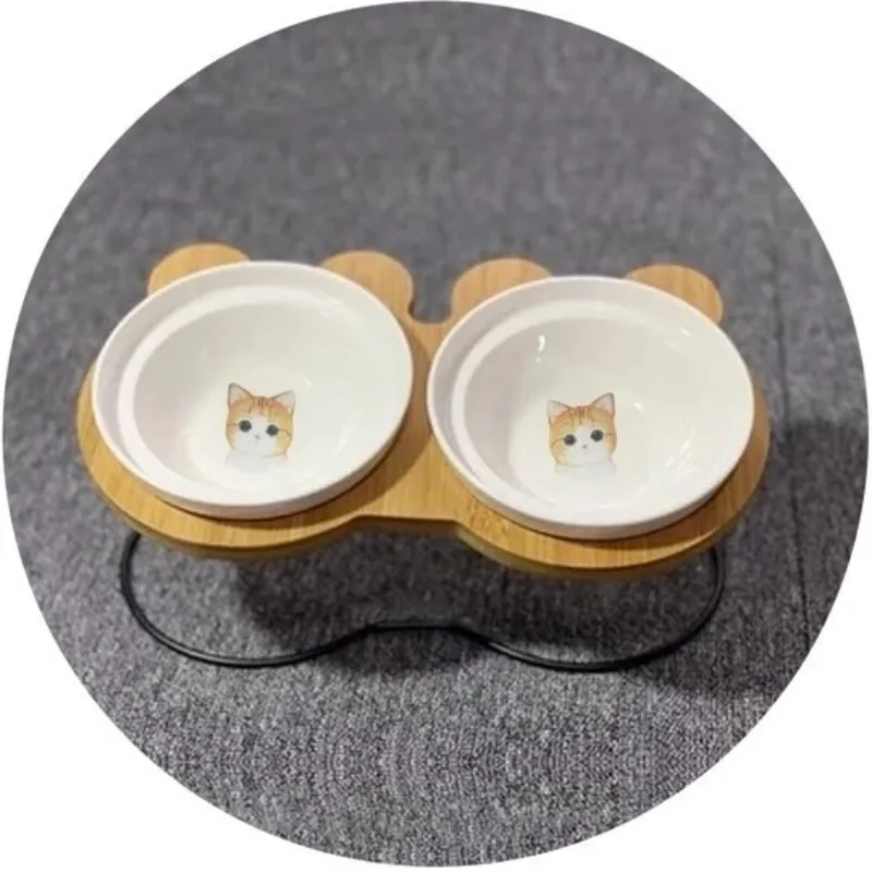 Adorable Cat Feeding Bowls