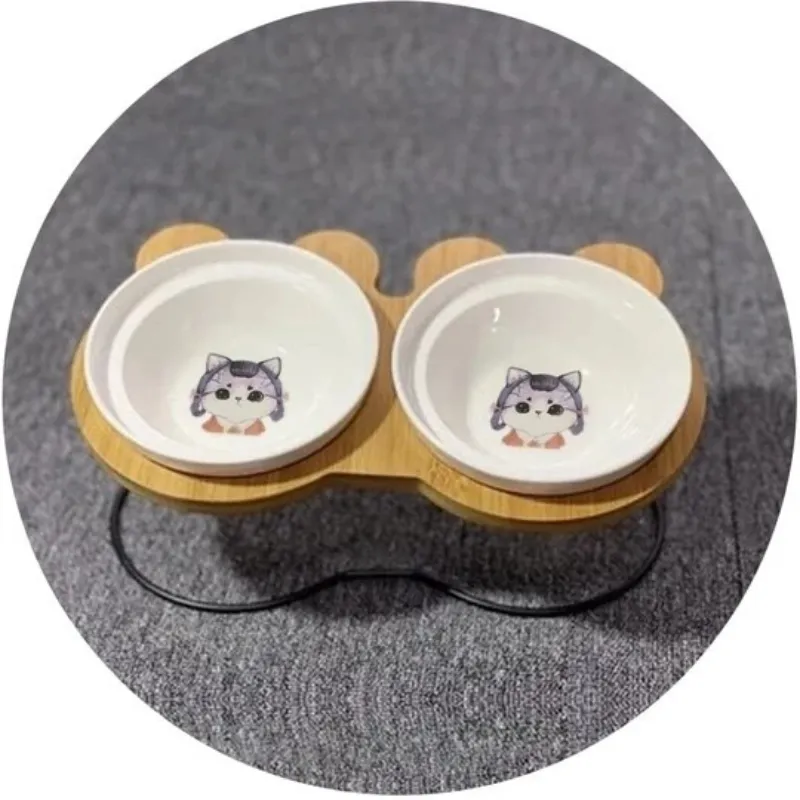 Adorable Cat Feeding Bowls