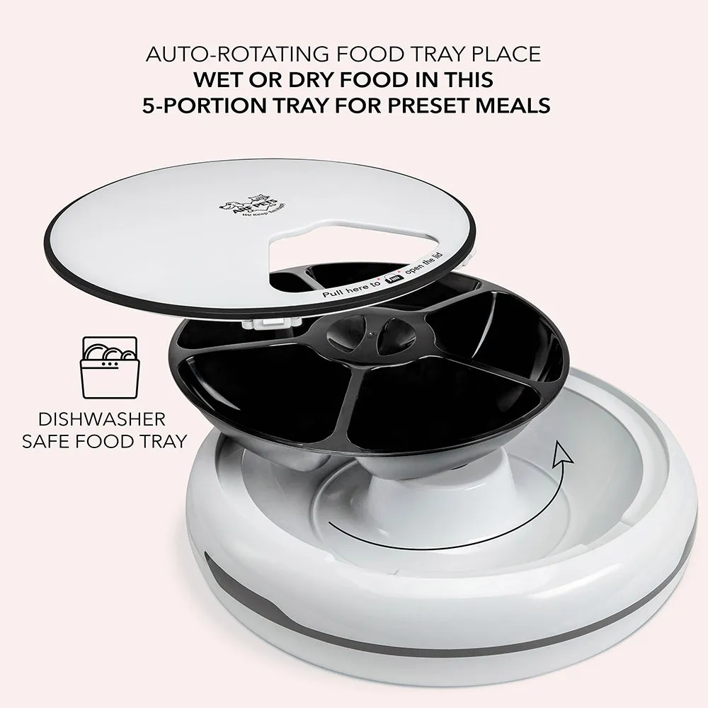 Automatic Pet Feeder for Dry & Wet Food