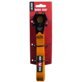 Boss Dog Tactical Dog Leash 6' x 1" Solid Orange
