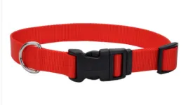 Coastal Pet Products Tuff Buckle Adjustable Nylon Dog Collar 1" X 18-26" - LARGE