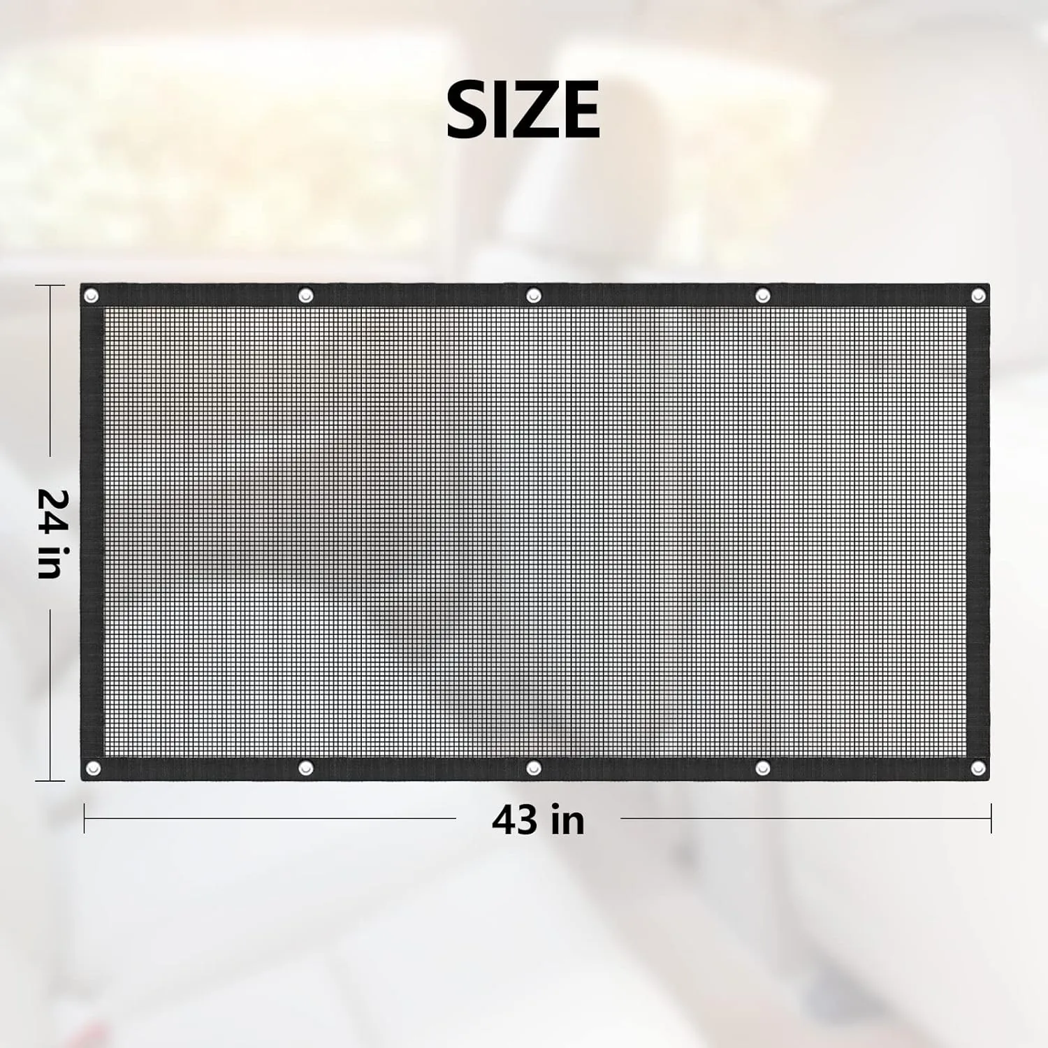 Dog Car Barrier Pet Car Divider Net with Adjusting Rope and Hook Multifunctional car Dog guardrail Used for SUV Car Truck