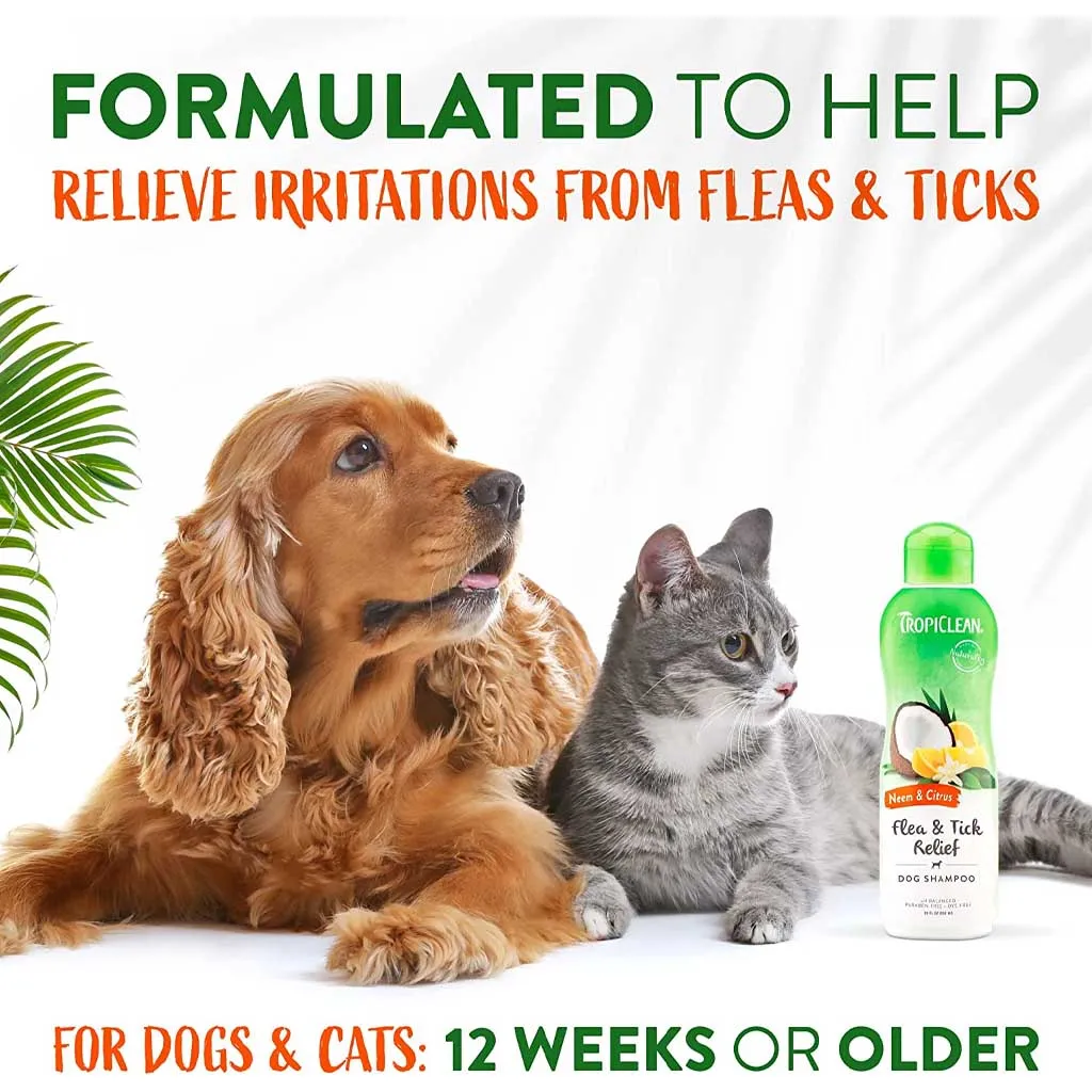 Flea & Tick Relief Neem & Citrus Shampoo 20oz