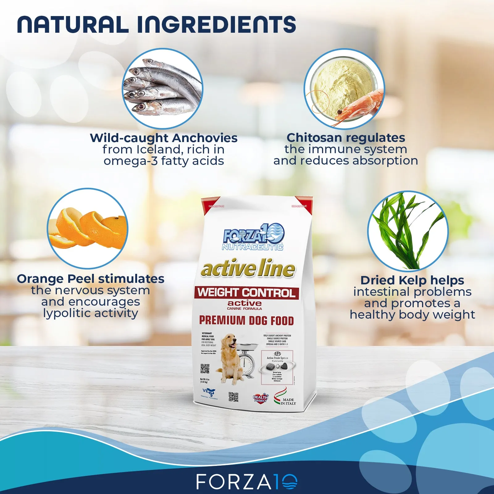 FORZA10 Nutraceutic Active Line Weight Control Diet Dry Dog Food