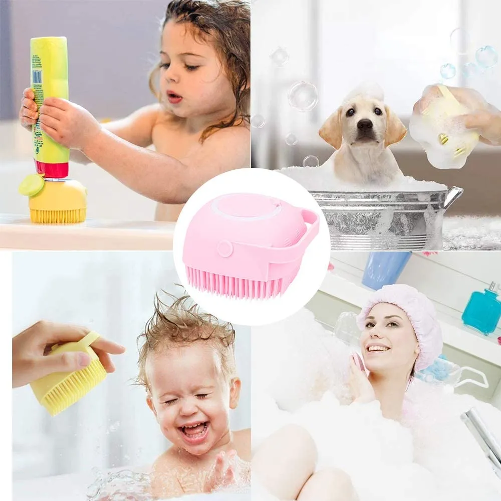 Funki Buys | Pet Scrubbers | Pet Shampoo Brush and Dispenser