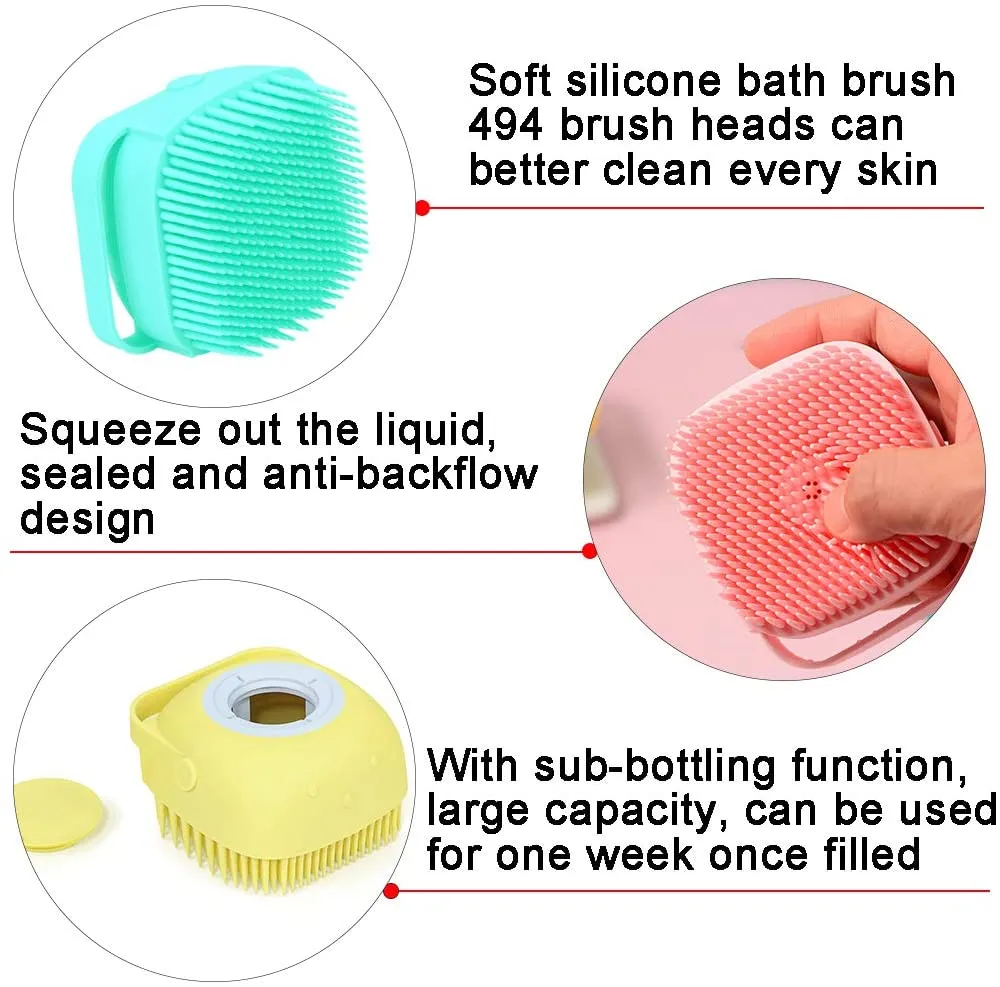Funki Buys | Pet Scrubbers | Pet Shampoo Brush and Dispenser