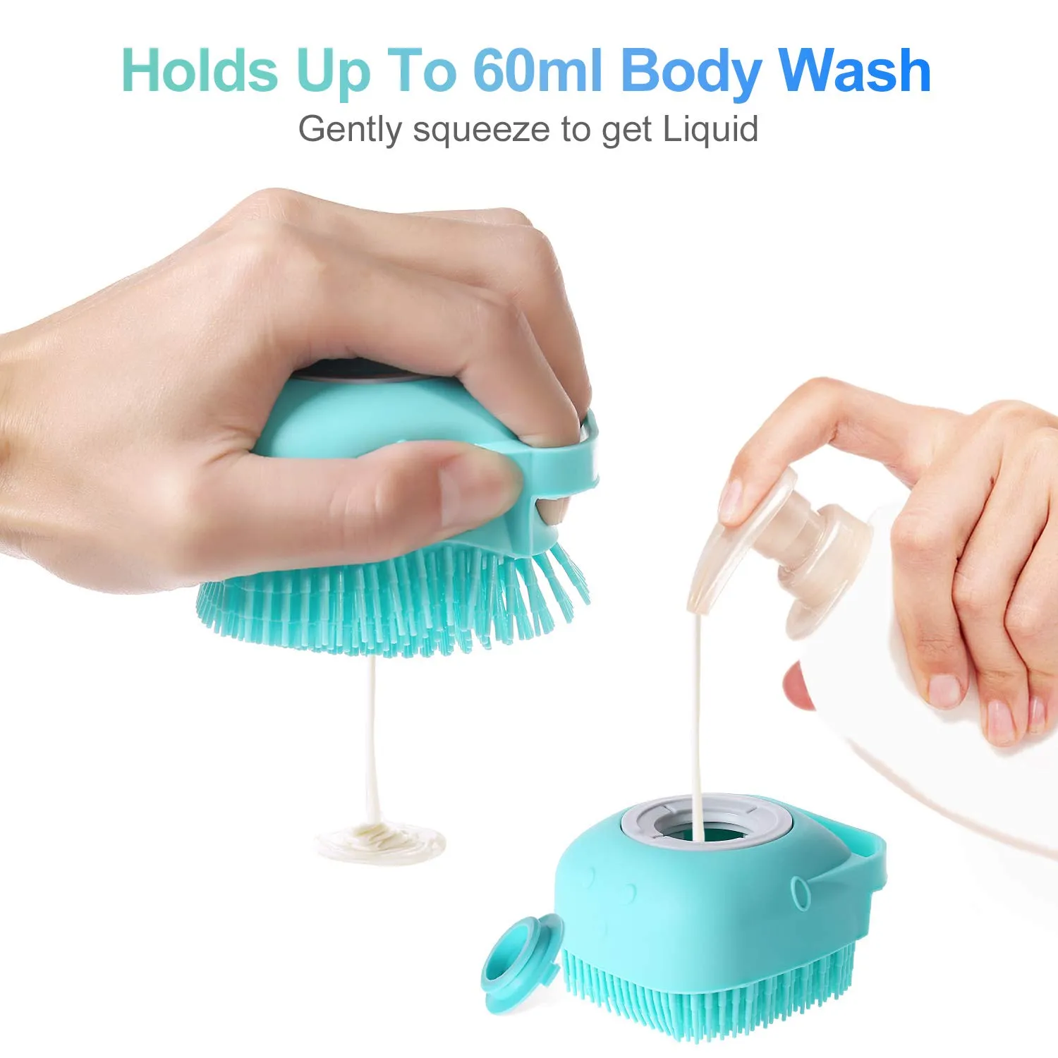 Funki Buys | Pet Scrubbers | Pet Shampoo Brush and Dispenser