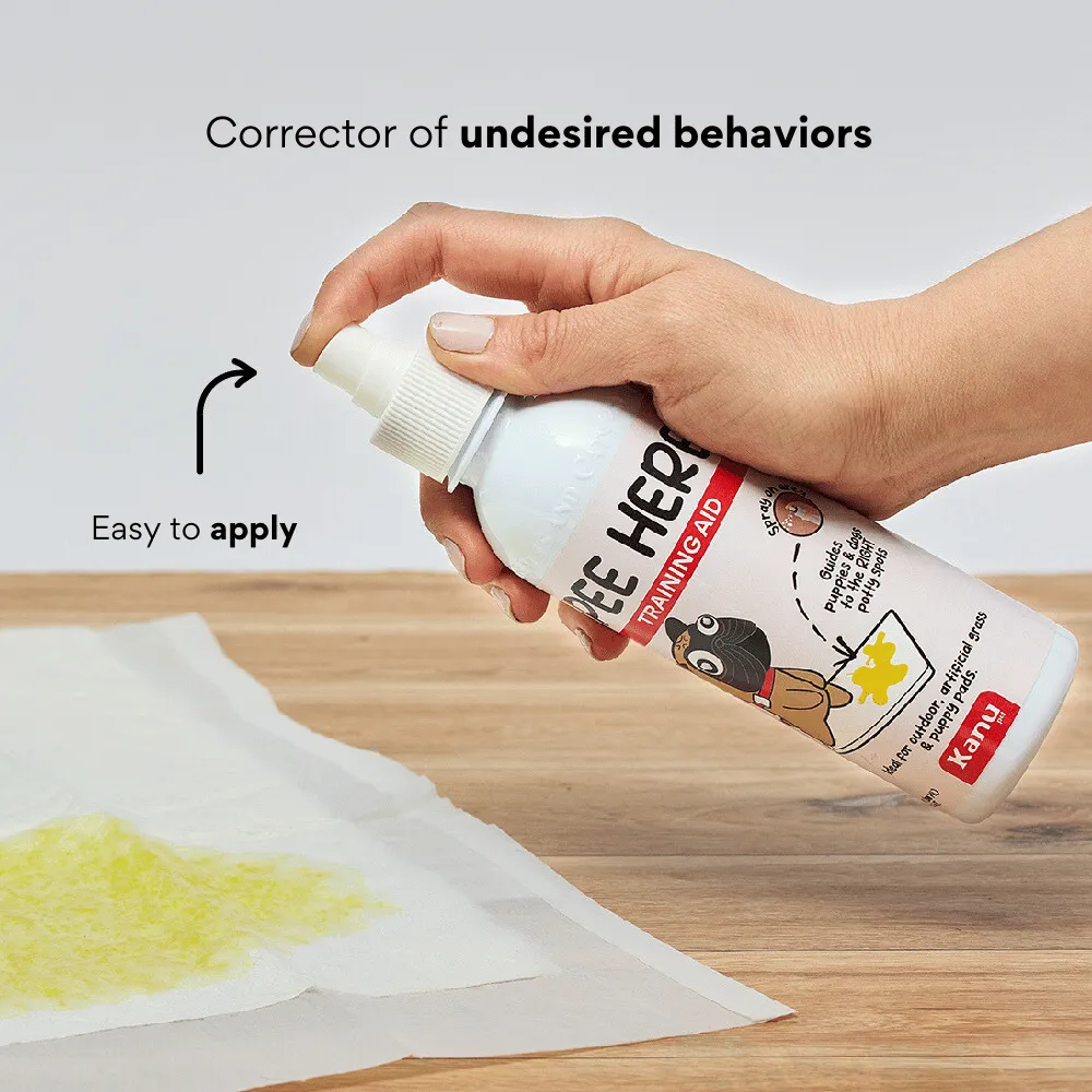 Kanu Pet Pee Here Training Aid Spray, Potty Training Solution