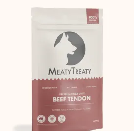 Meaty Treaty Freeze Dried - Beef Tendon Dog & Cat (70g)