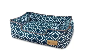 Moroccan Lounge Bed, Navy Blue