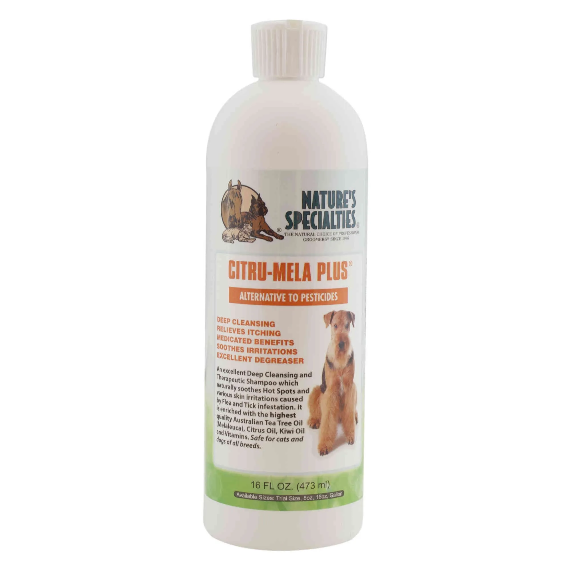 Nature's Specialties Citru-Mela Plus Shampoo For Pets 16oz