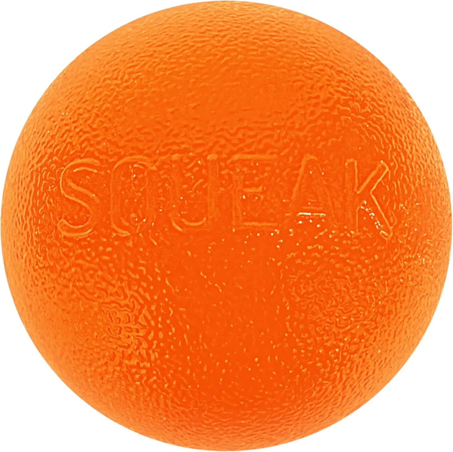 Outward Hound by Planet Dog Squeak Ball Bouncy Fetch Dog Toy, Orange