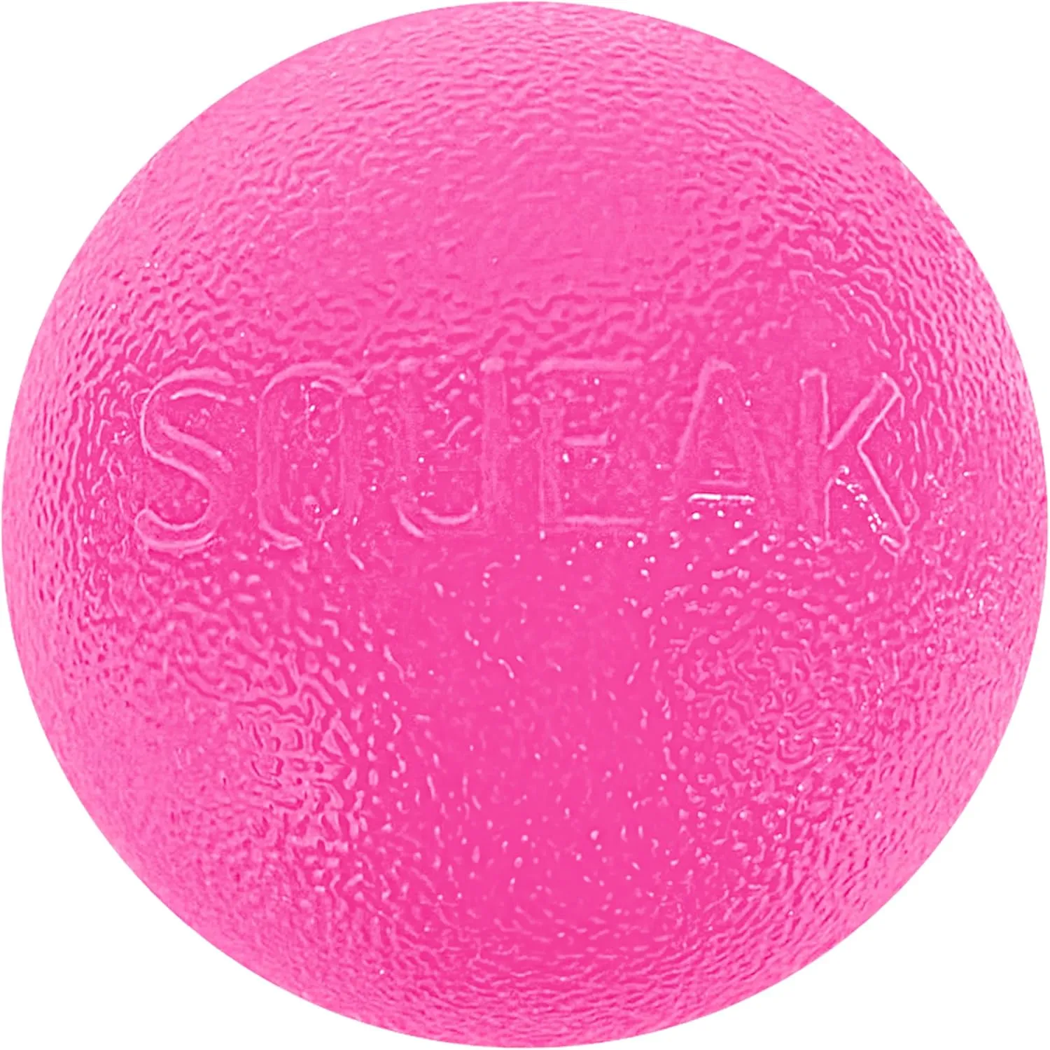 Outward Hound by Planet Dog Squeak Ball Bouncy Fetch Dog Toy, Pink