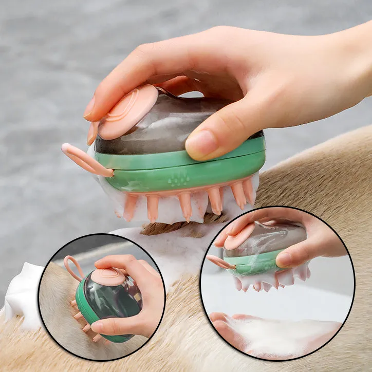 Pet Bathing and Grooming Brush
