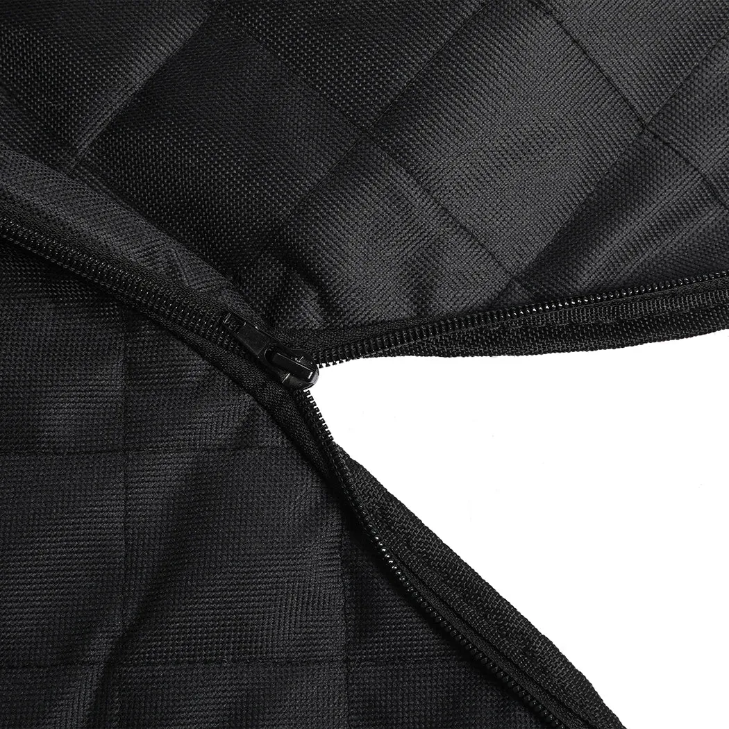 Pet Car Seat Cover Cat Dog Hammock Non Slip Waterproof Protector Mat Black - Black