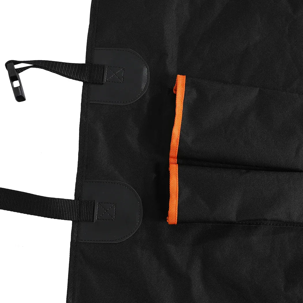 Pet Car Seat Cover Cat Dog Hammock Non Slip Waterproof Protector Mat Black - Black