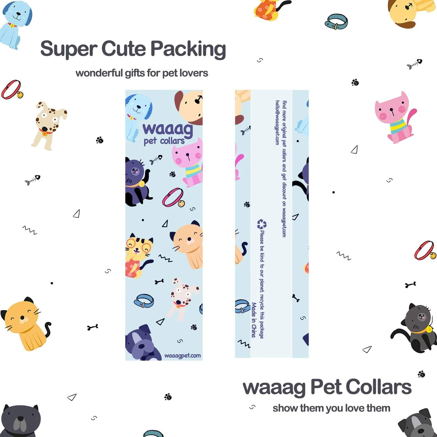 Pet, Moons Stars Suns Dog Collar Cat Collar, Multiple Designs Crescent Celestial Dog Cat Collar Leash Harness Small (Pack of 1)