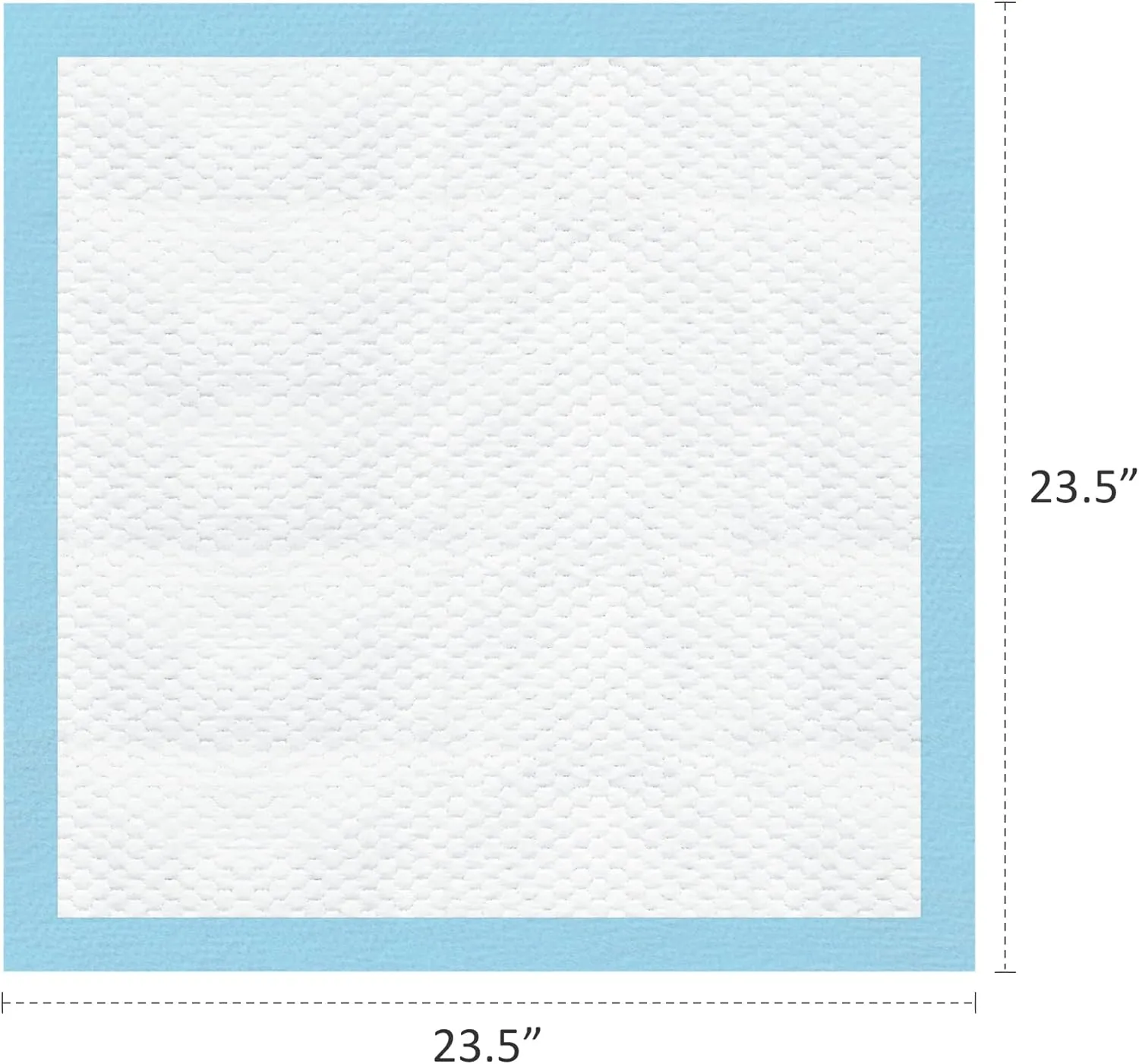 Sted Puppy Pads Dog Pee Pads 23"x23", Puppy Pee Pads for Dogs, 6 Layers Thicker Dog Pee Pads, Quickly Absorbs & Leak-Proof Dog Pads, Disposable Potty Pads for Dogs Cats, Doggie Pee Pads, 60Ct