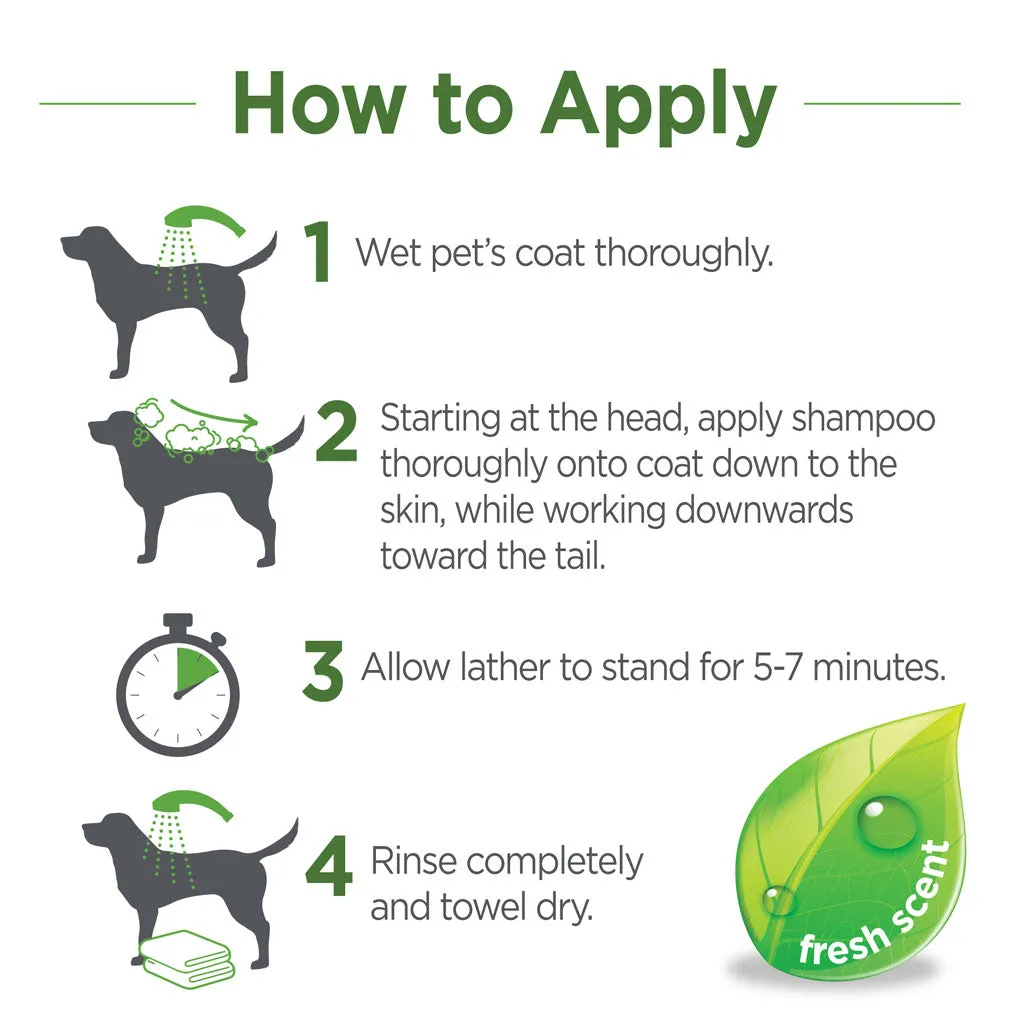 TevraPet Vetality Flea & Tick Conditioning Shampoo for Dogs, 8-oz