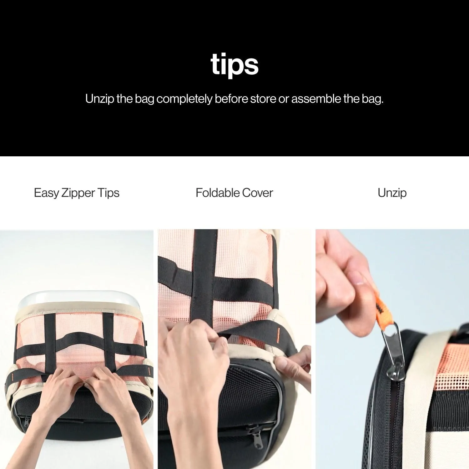 Travel Window Pet Carrier Backpack