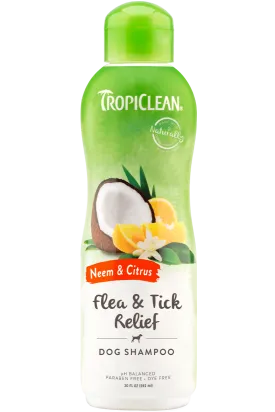 Tropiclean Neem & Citrus Flea & Tick Relief Dog Shampoo