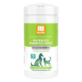 Waterless Grooming Wipes Cucumber Melon 70ct